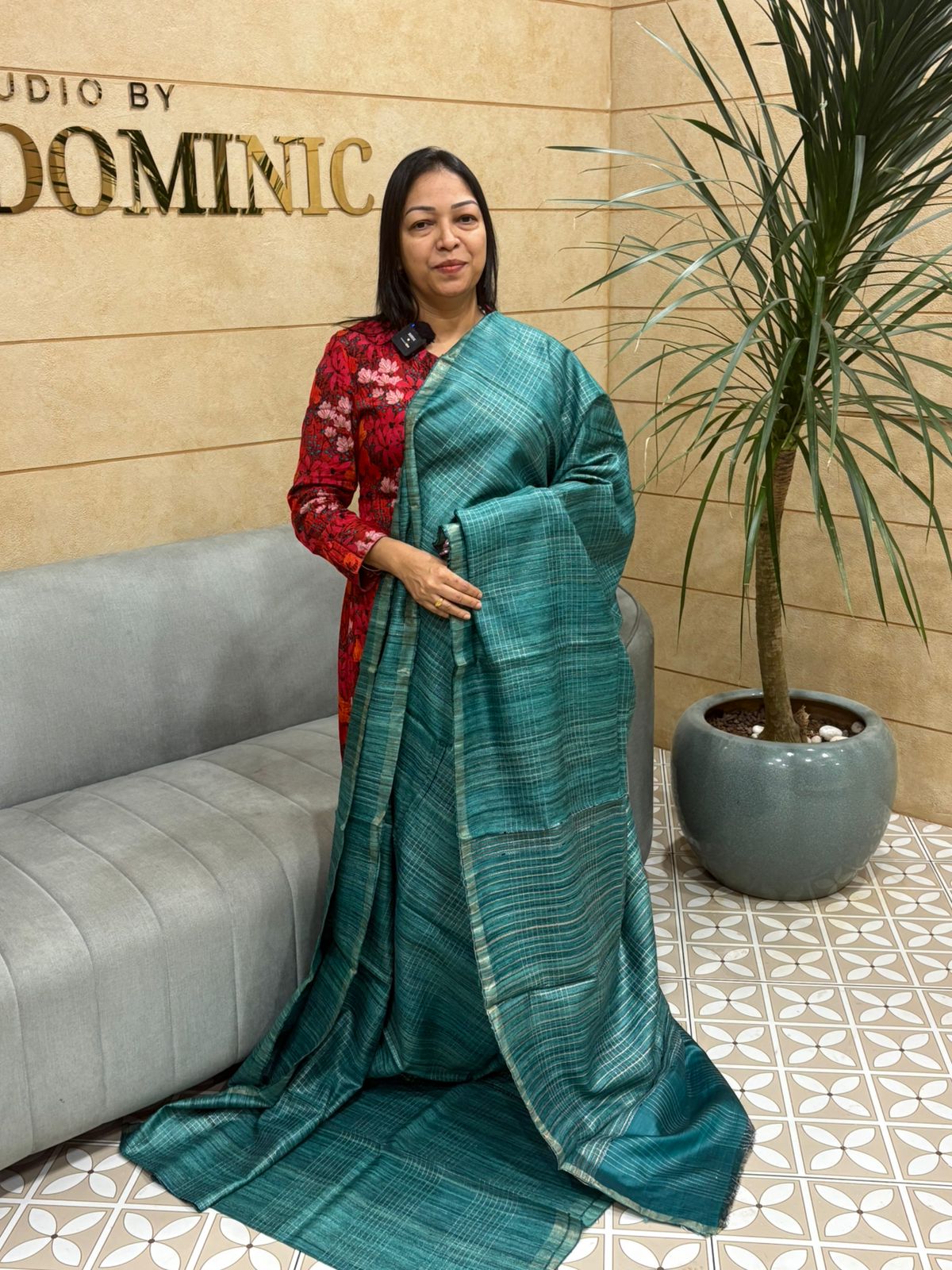 JUTE SILK SAREE  -  Search code 6001