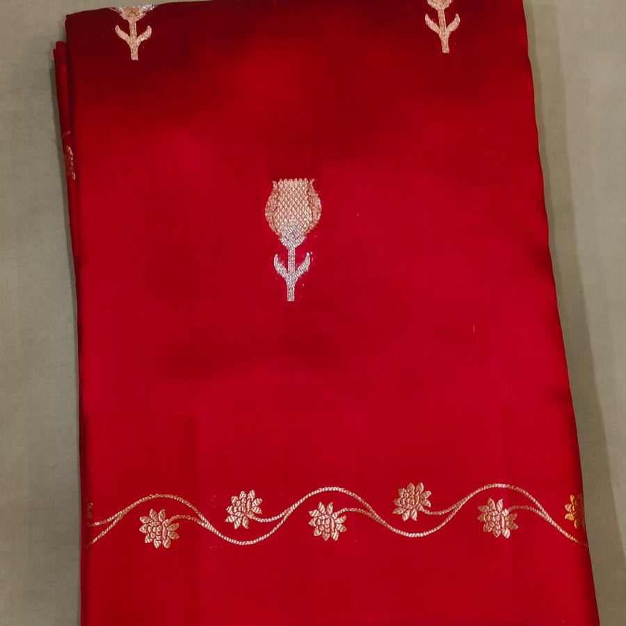 Brocade  kathan   Saree  -  Search code 6011