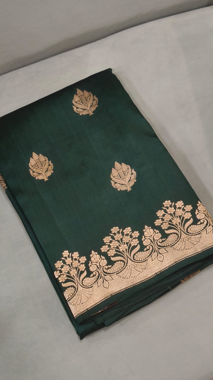 Brocade  kathan   Saree  -  Search code 6012