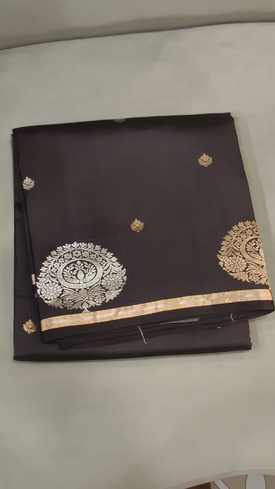 Brocade  kathan   Saree  -  Search code 6020