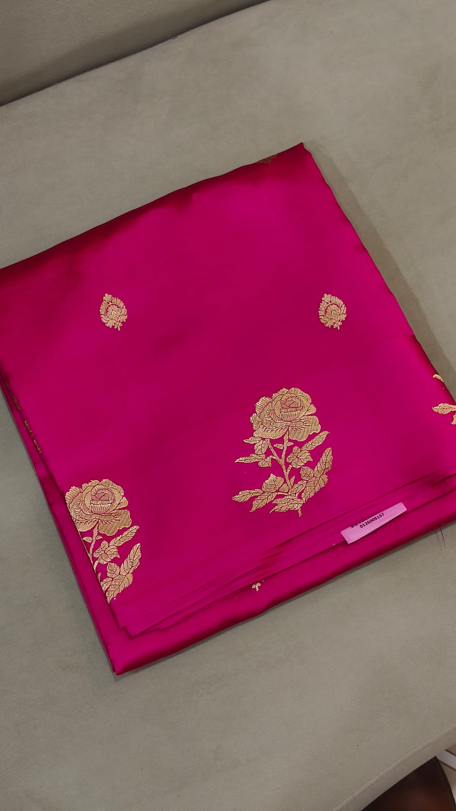Brocade  kathan  Saree  -  Search code 6026