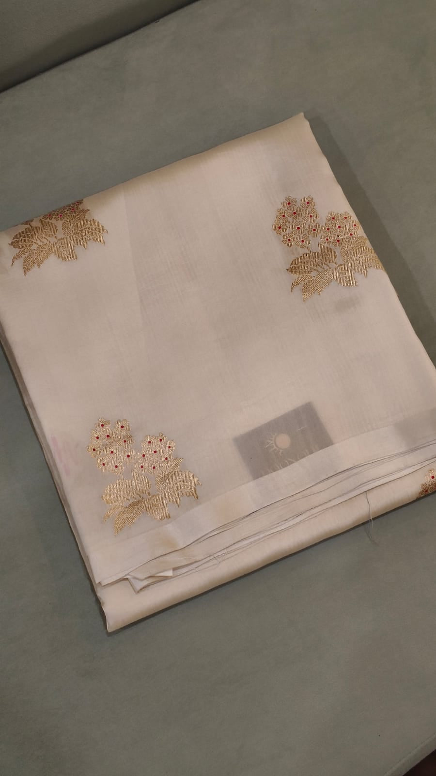 Brocade  kathan  Saree  -  Search code 6028