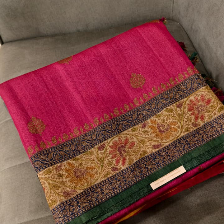 Georgette Tissue Saree  -  search code 8055