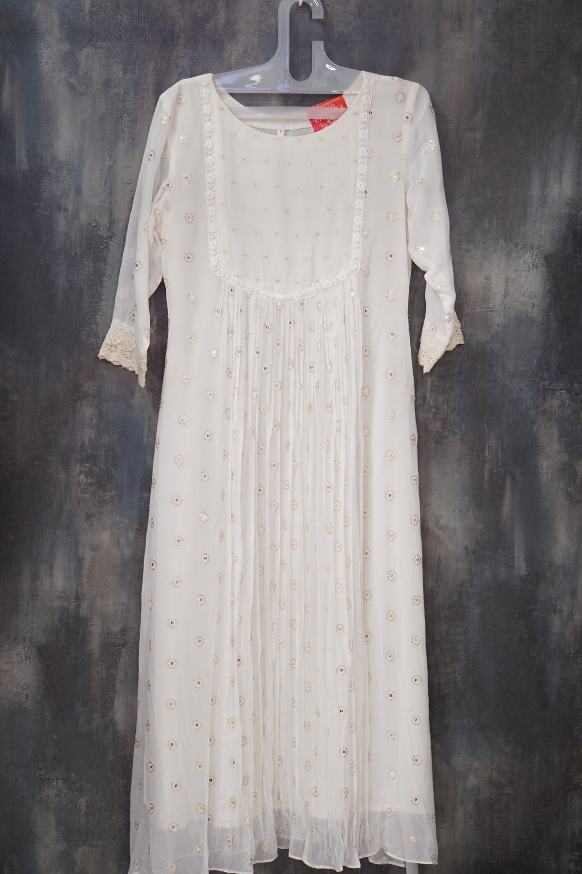 Kurta  Top- Off white  shade Search code 6011