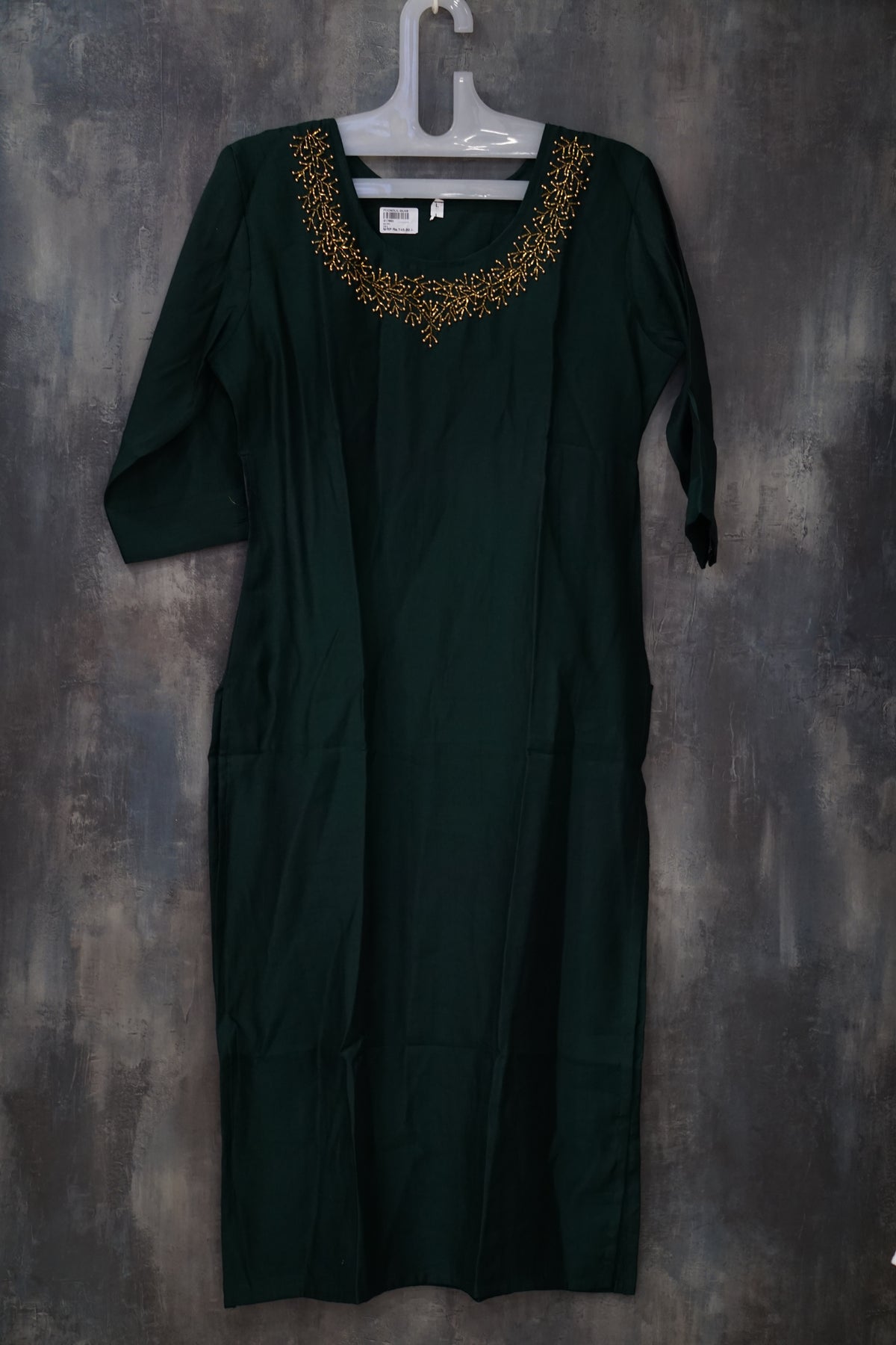 Kurta top -Green shade Search code 7389