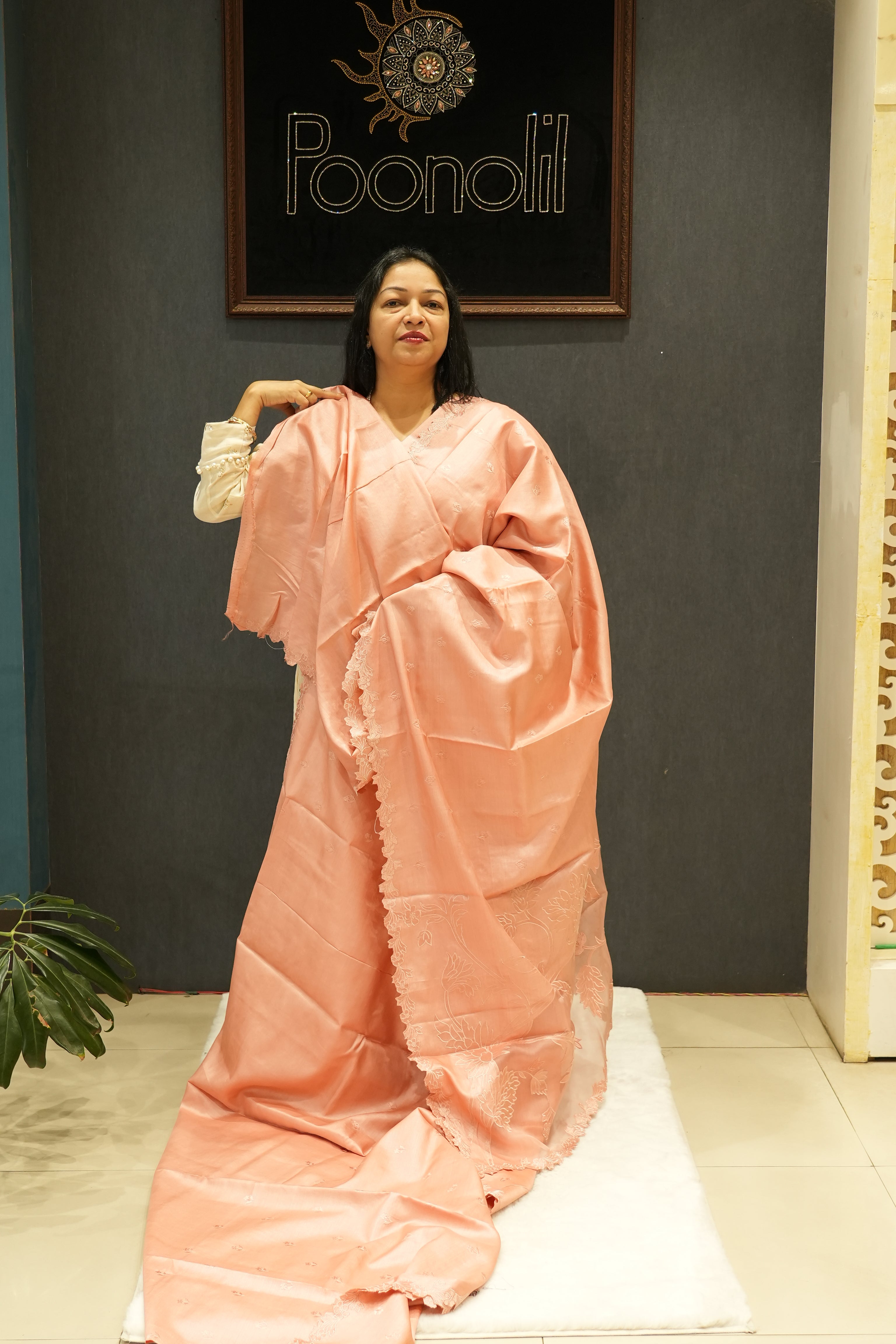 Premium Pure Tussar Silk Saree  Search Code-1106