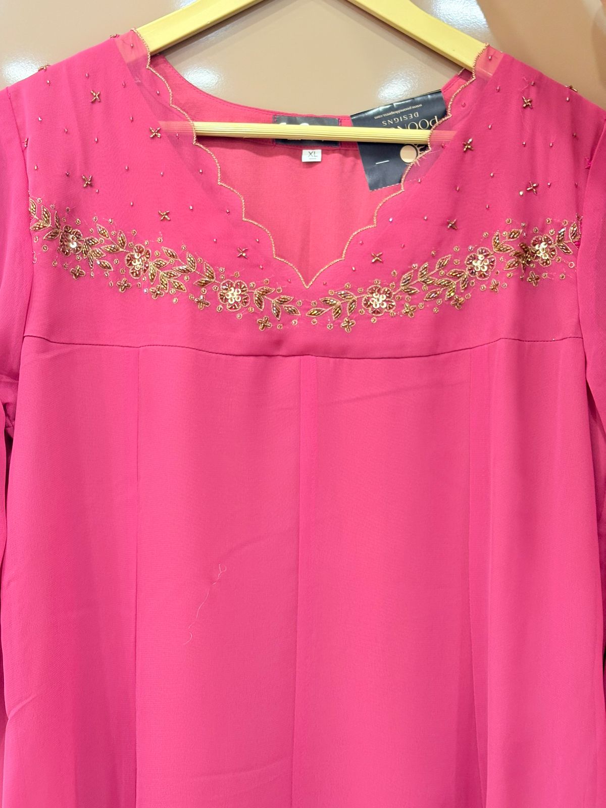 Kurta - pink peach  shade Search code  6008