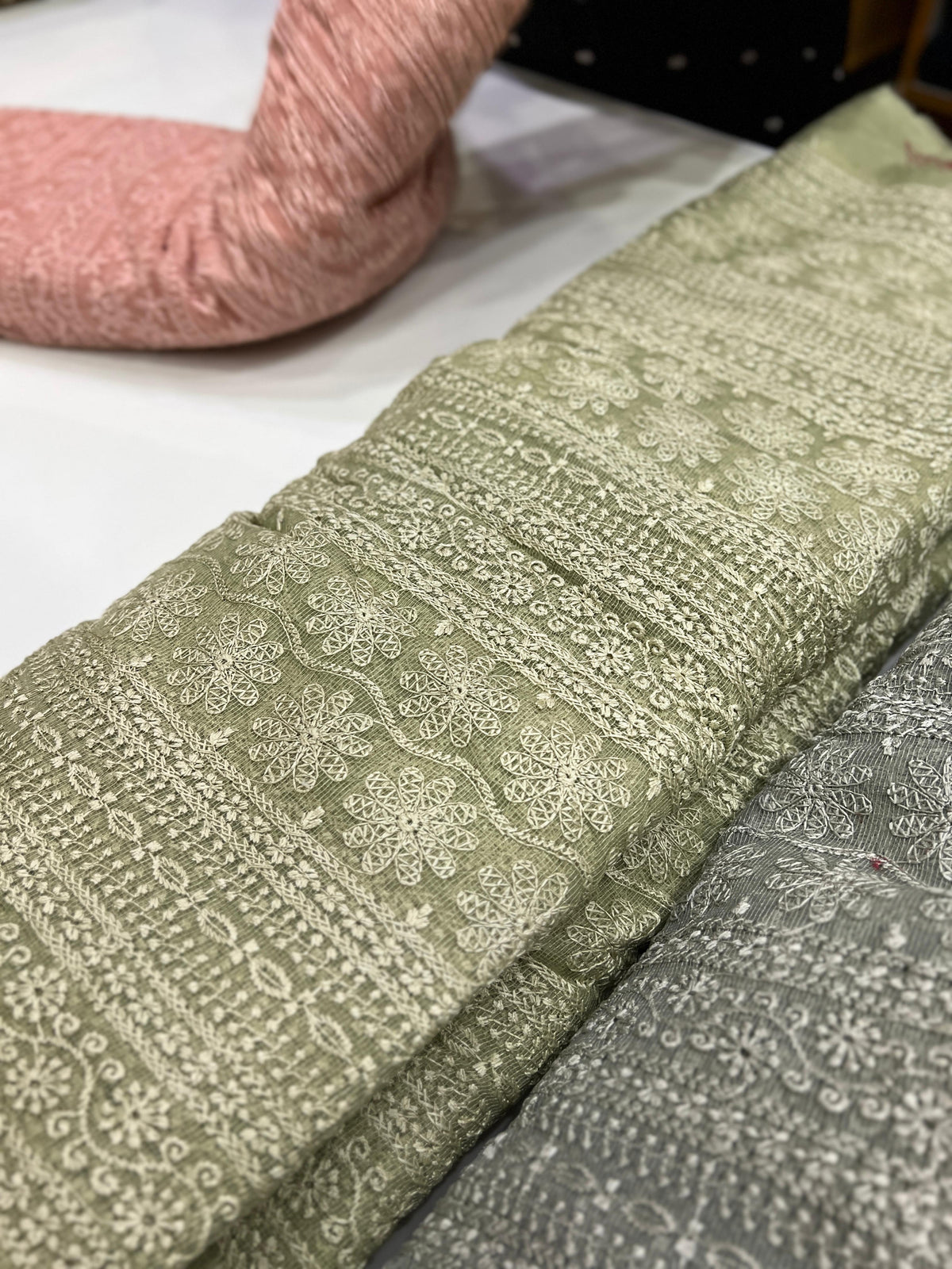 Running Material  NET COTTA GREEN   Color  Search code 6011