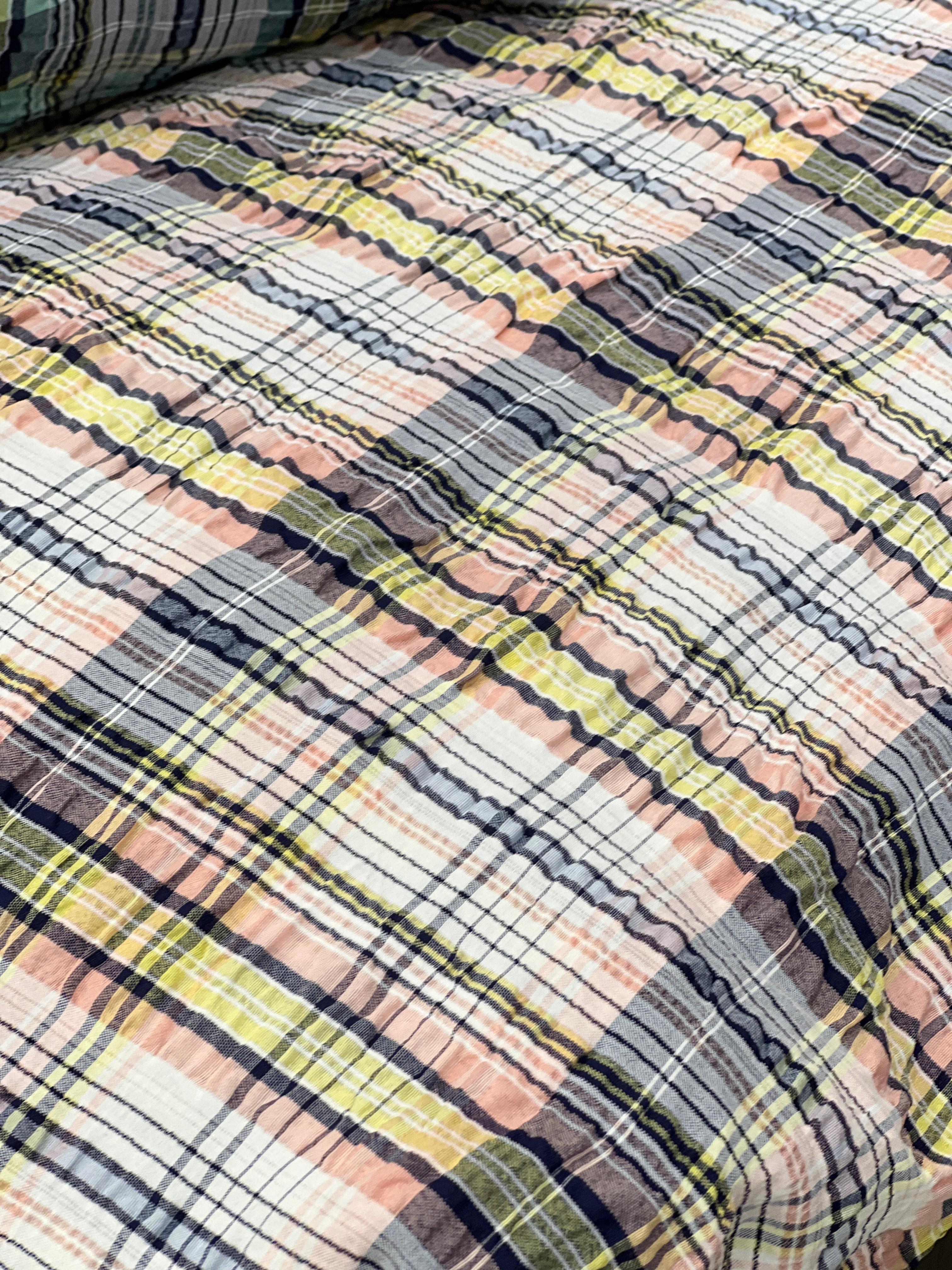 Running Material  - peach  gray color  Search code 5571