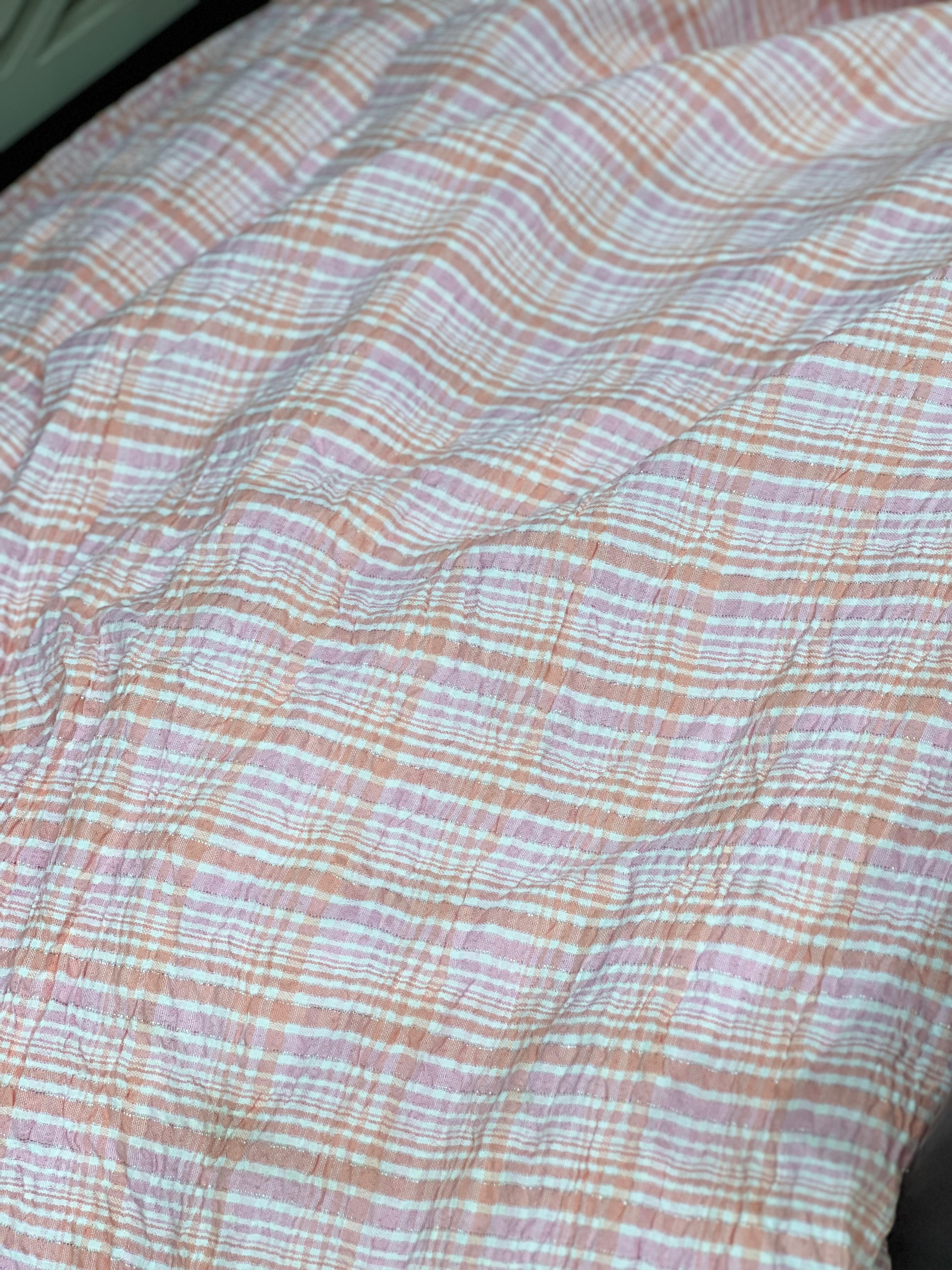 Running Material  - peach  color  Search code 5572