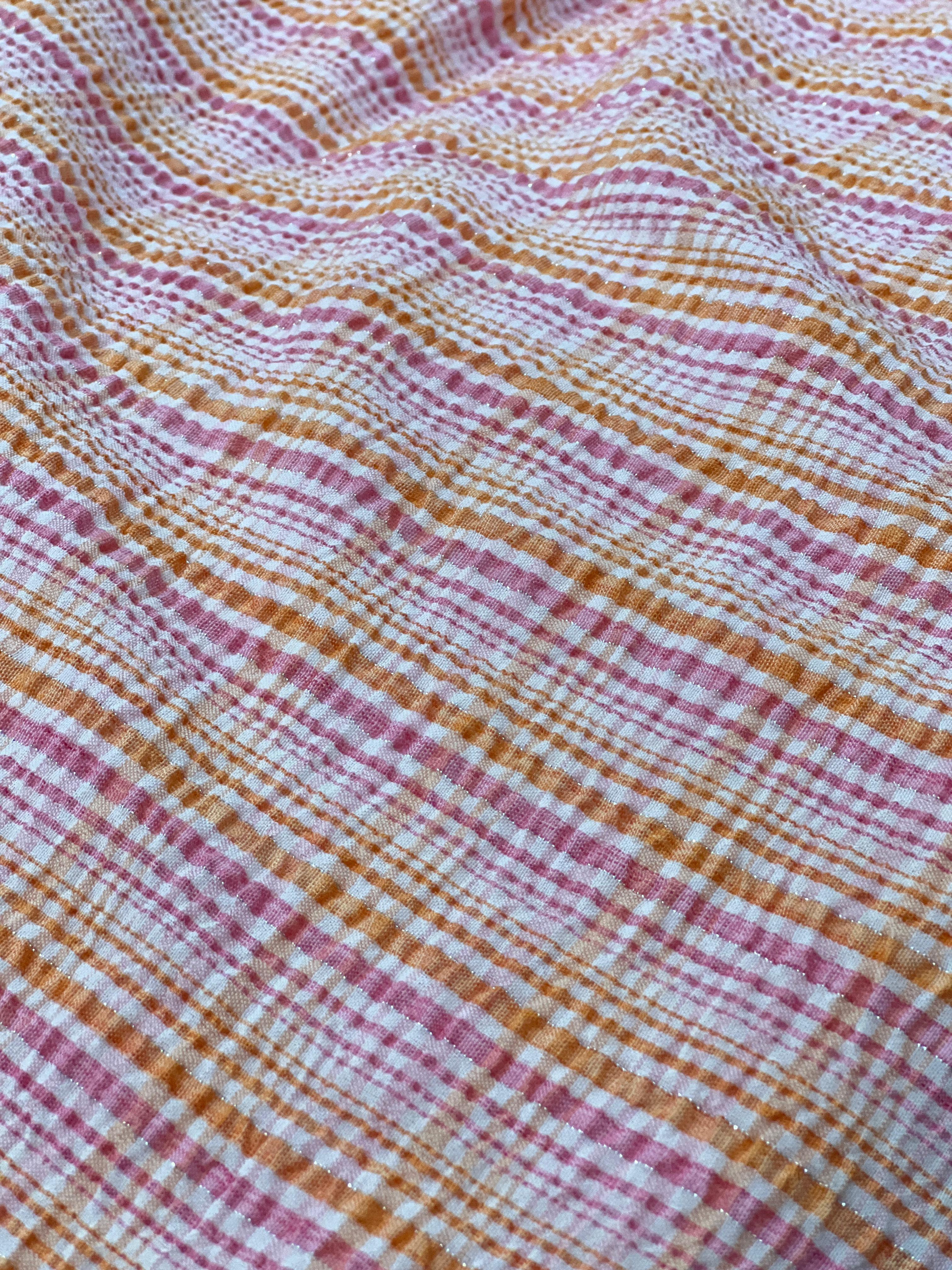 Running Material  - peach pink color  Search code 5576