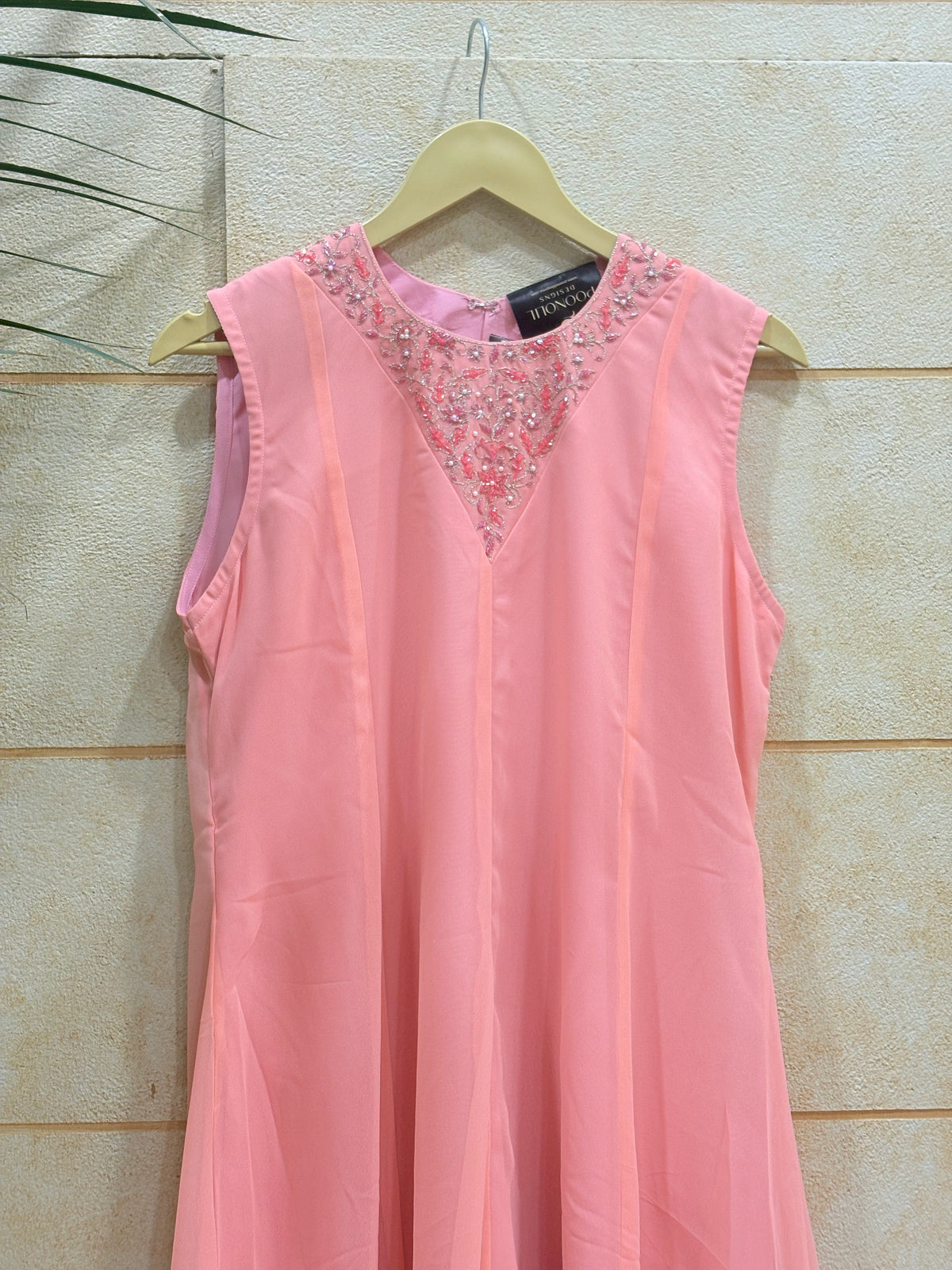 Kurta - peach shade Search code 6001
