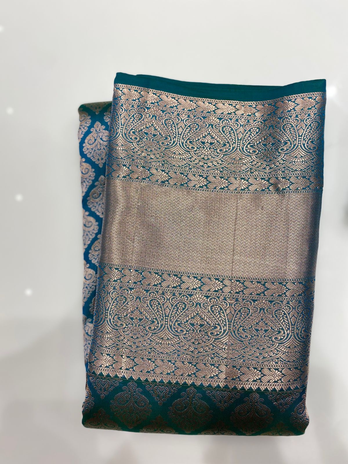 Buy Peacock Blue Saree In Silk With Ikat Weave Patola Work KALKI Fashion  India