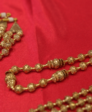 Necklace Set - Antic golden color Search code 5315