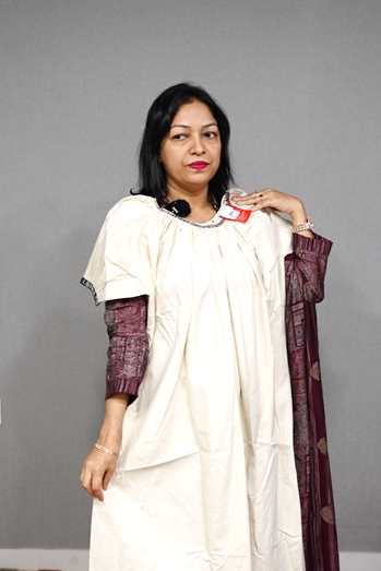 Kurta top   - Cream shade Search code 6827