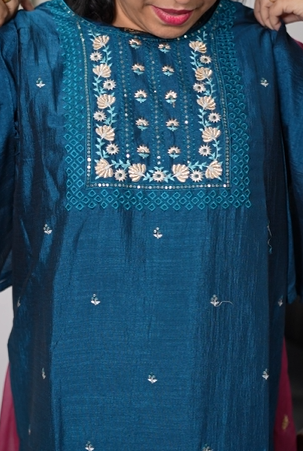 Kurta  Top-  Blue shade Search code 5650