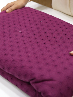 Running Material  - Wine color Search code 3814