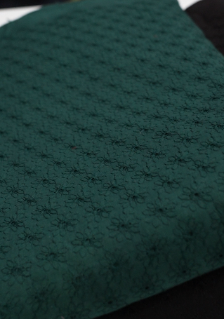 Running Material  - Emarald green  color Search code 3827