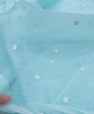 Running Material  -Powder blue Shade    Search code 4760