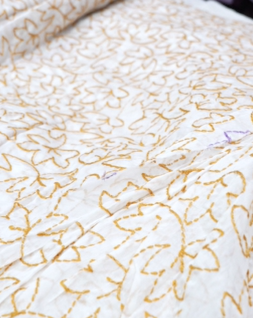 Running Material  -Cream  to Yellow  Color  Search code 4702