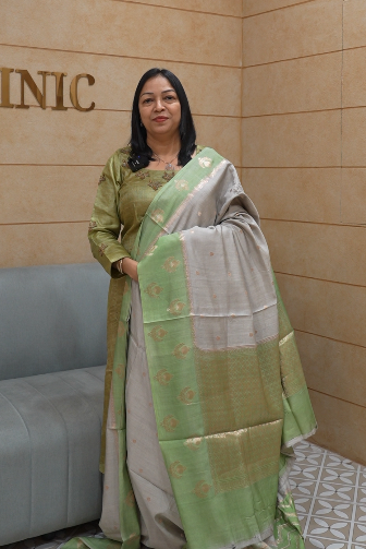 Banarasi sarees - Olive green to Gary  color Search code 8303