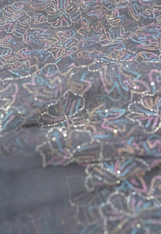 Running Material  -Dusty blue Search code 1129