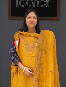 UNSTITCHED SALWAR  SUIT SET -Mastered yellow Search code 1520