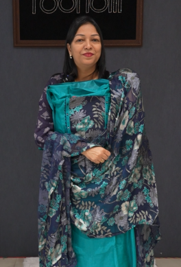 UNSTITCHED SALWAR  SUIT SET - Peacock blue Search code 1536