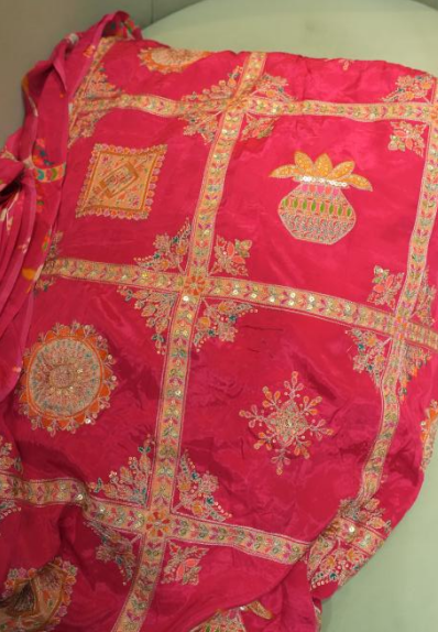 Running Material  - RANI PINK  colour Search code 1001