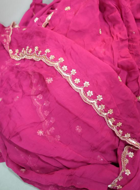 Running Material  -  rubi pink colour Search code 1005