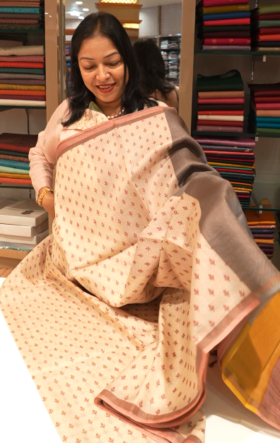 Tussar Saree -Search code 3203