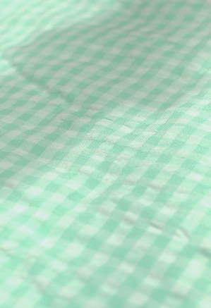 checks Running Material  - aqua green  color  Search code 7509