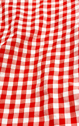 checks Running Material  - red color  Search code 7511