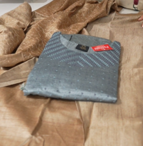 Salwar suit set  -Gray shade Search code 9802