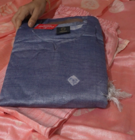 Salwar suit set  - Blue shade Search code 9813