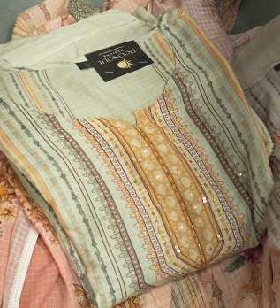 salwar suitset  -green tint shade Search code 1008