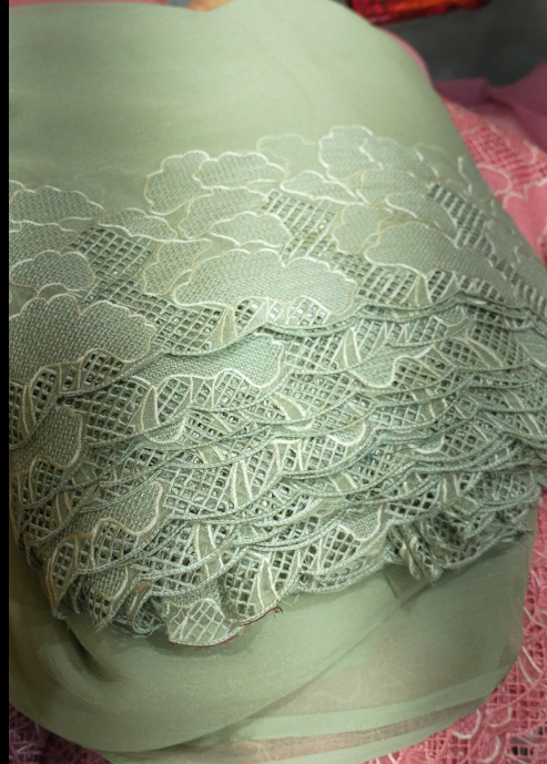 Running Material  -green shade color  Search code 3364