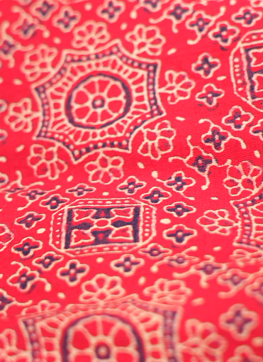 RUNNING MATERIAL - cambric cottan Ajark print  Search code 5204