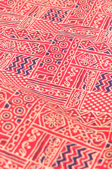 RUNNING MATERIAL - cambric cottan Ajark print  Search code 5217