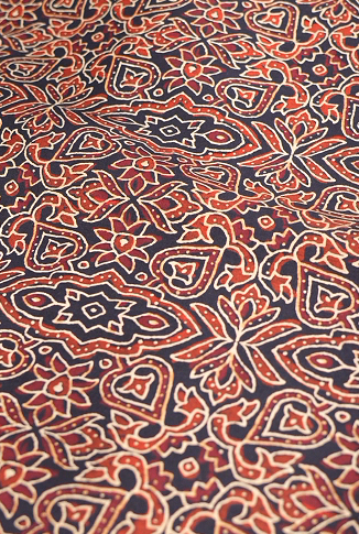 RUNNING MATERIAL - cambric cottan Ajark print  Search code 5220