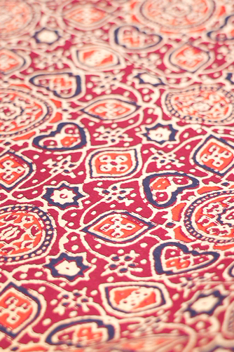 RUNNING MATERIAL - cambric cottan Ajark print  Search code 5229