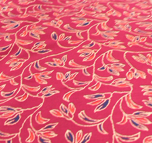 RUNNING MATERIAL - cambric cotton maroon color Ajark print  Search code 5243