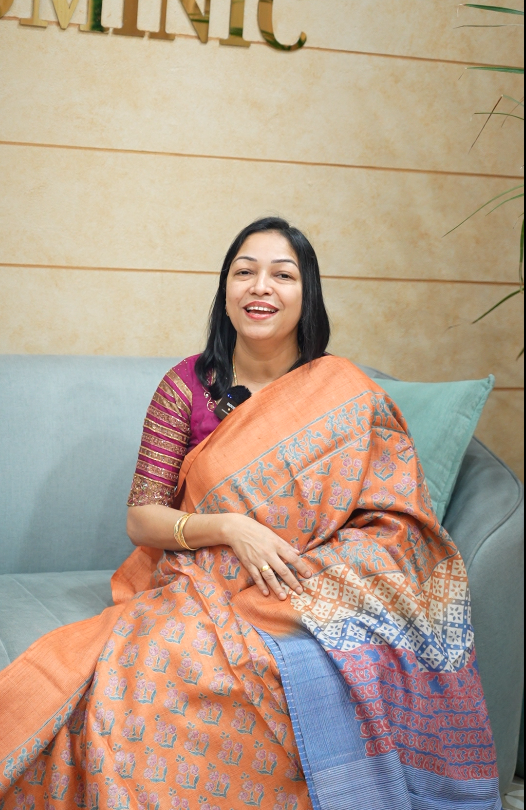 Tussar jute  Saree brick colour  Search code 6619