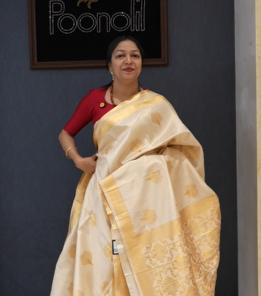 ponn kani collections - Golden  shade Search code 8505