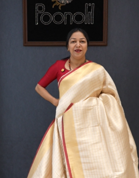 ponn kani collections - Golden  shade Search code 8506