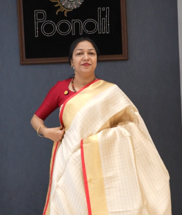 ponn kani collections - Golden  shade Search code 8508