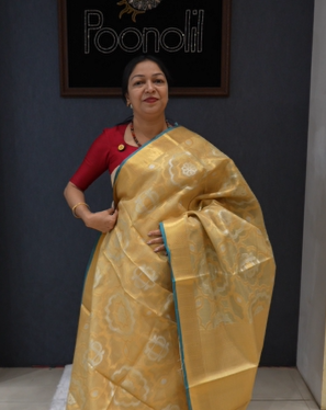 ponn kani collections - Golden  shade Search code 8512