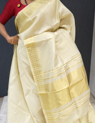ponn kani collections - Golden  shade Search code 8515