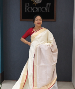 ponn kani collections - Golden  shade Search code 8520