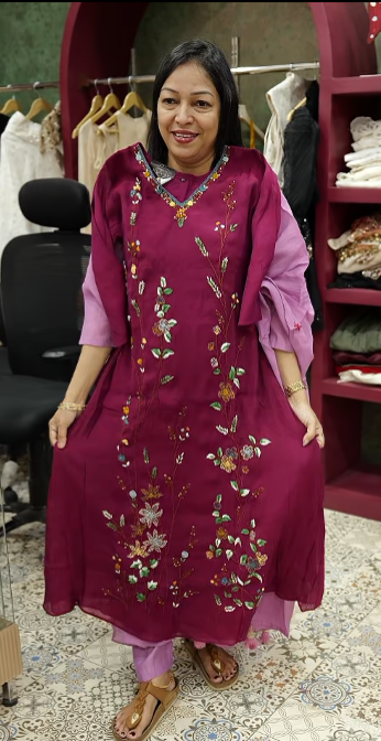 salwar suit sets -  Maroon  shade  Search code 3501